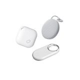 Sidox Universal Akıllı Takip Cihazı Smart Tag - iOS & Android Uyumlu, Mini GPS Konum Bulucu Anahtarlık ve Valiz Takip Etiketi Bulucu Her Şey İle Uyumlu