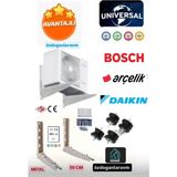 Sıemens 12000 ve 18000 Btu Klima Montaj Ayak Konsol Seti - 50 Cm Demir