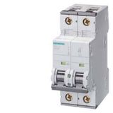 SIEMENS 16A; 2 FAZLI; DC ANAHTARLI OTOMATİK SİGORTA; 10kA; C TİPİ; YAVAŞ KARAKTERLİ