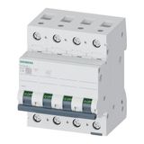 SIEMENS 16A; 3 FAZ+NÖTR; 70 mm; ANAHTARLI OTOMATİK SİGORTA; 6kA; C TİPİ; YAVAŞ KARAKTERLİ