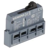 SİEMENS 1Nc+1No Kontaklı 2.5A Motor Koruma Şalteri Yardımcı Kontak Üstten Geçmeli Yatay (SIRIUS 3RV