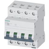 SIEMENS 20A; 3 FAZ+NÖTR; 70 mm; ANAHTARLI OTOMATİK SİGORTA; 6kA; C TİPİ; YAVAŞ KARAKTERLİ