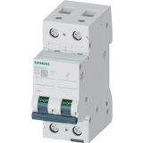 SIEMENS 25A; 1 FAZ+NÖTR; 70 mm; ANAHTARLI OTOMATİK SİGORTA; 6kA; C TİPİ; YAVAŞ KARAKTERLİ