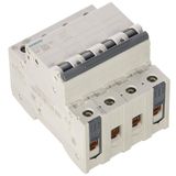 SIEMENS 25A; 3 FAZ+NÖTR; 70 mm; ANAHTARLI OTOMATİK SİGORTA; 6kA; C TİPİ; YAVAŞ KARAKTERLİ