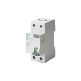 Siemens 2X63A 240V 300Ma 70Mm Monofaze Faz-Nötr Bağlantılı Kaçak Akım Koruma Rölesi