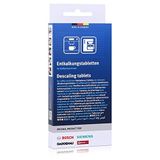 Siemens 311819 00311819 orijinal 3 x kireç çözücü Tab Entkalkungstabletten Entkalkertabletten temizlik 2 in1 Calc + Protect, kısmen EQ. 5 EQ. 6 EQ. 7 EQ. 8 kahve otomatı kahve makinesi kahve makinesi