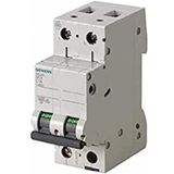 SIEMENS 32A; 1 FAZ+NÖTR; 70 mm; ANAHTARLI OTOMATİK SİGORTA; 6kA; C TİPİ; YAVAŞ KARAKTERLİ