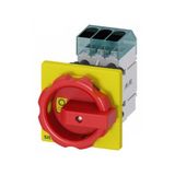 Siemens 3LD3054-0TK53 7,5kA 16A Önden Tespitli Acil Stop Şalteri