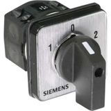 Siemens 3LF0122-4BB00 20A Monofaze Kutup Değiştirici Paket Şalter - Renk - 0 - Siyah