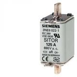 Siemens 3NE1022-0 00 Boy 125A Sitor Hızlı Sigorta