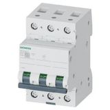 Siemens - 3P 40A 6Ka C Serisi Trifaze Anahtarlı Otomatik Sigorta 5Sl6332-7Ya