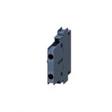 Siemens 3RH1921-1DA11 1NO+1NC S6-S12 Yandan Montaj Yardımcı Kontak Bloğu