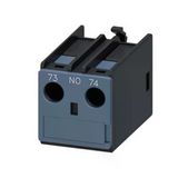 Siemens 3Rh2911-1Aa10 3Rt2 Ve 3Rh2 Kontaktörleri İçin Yardımcı Kontak Bloğu 1No Ön Taraftan Montaj Vidalı