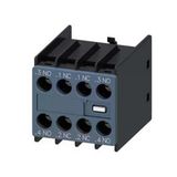 Siemens 3Rh2911-1Fa22 3Rt2 Ve 3Rh2 Kontaktörleri İçin Yardımcı Kontak Bloğu 2No+2Nc Ön Taraftan Montaj Vidalı