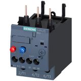 Siemens 3RU2 SIRIUS TERMİK RÖLE; FAZ KORUMALI; 1NO+1NC YARDIMCI KONTAKLI 30-36A; BOY S0