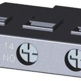 SIEMENS 3RV2 MOTOR KORUMA ŞALTERİ AKSESUARI; YARDIMCI KONTAK BLOĞU; ÜSTTEN YATAY MONTAJLI; 1C/0