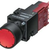 Siemens 3SB2 203-0AC01 Kırmızı Komple Buton