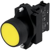 Siemens 3SB6110-0AB30-1BA0 1NO Sarı Komp Yaylı Buton
