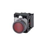 Siemens 3SB6113-0DB30-1BA0 1N0 24V AC/DC Sarı Komp Led Buton