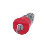 Siemens 3SB6160-1HD20-1CA0 Kilitli 1 NK Acil Stop Butonu