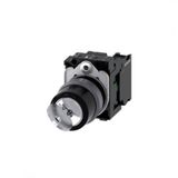 Siemens 3SB6160-4AA11-1BA0 0-1 Pozisyon 1 NA Kilitli Buton