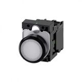 Siemens 3SU1102-0AB60-1BA0 Komple Işıklı Yay Dönüşlü Ac/Dc Beyaz Buton