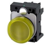 Siemens 3SU1102-6AA30-1AA0 Sarı Led Sinyal Lambası