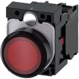 Siemens 3SU1106-0AB20-1CA0 Kırmızı Işıklı Yaylı Buton