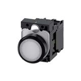 Siemens 3SU1106-0AB60-1BA0 1NO 230VAC Beyaz Ledli Buton