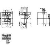 Siemens 3VA1463-4EF42-0AA0 440-630A 36kA 4K Kompakt Şalter