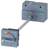 Siemens 3VA9257-0FK21 Gri Uzatma Kollu Tahrik Mekanizması
