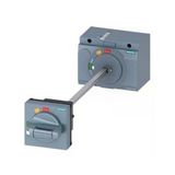 Siemens 3Va9267-0Fk21 3Va Serisi Kompakt Güç Şalteri Aksesuarı Uzatma Kollu Tahrik Mekanizması Komple Kapı Oyma Çerçevesi