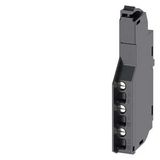 Siemens 3VM SERİSİ KOMPAKT GÜÇ ŞALTERİ AKSESUARI, AUX - Yardımcı kontak elemanları (1 enversör kontak) HQ/kompakt yapı/1 bölme, 240VAC(50Hz)/250VDC