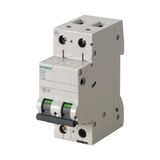 SIEMENS 4A; 2 FAZLI; 70 mm; ANAHTARLI OTOMATİK SİGORTA; 6kA; C TİPİ; YAVAŞ KARAKTERLİ