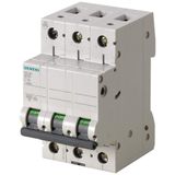 SIEMENS 4A; 3 FAZLI; 70 mm; ANAHTARLI OTOMATİK SİGORTA; 6kA; C TİPİ; YAVAŞ KARAKTERLİ