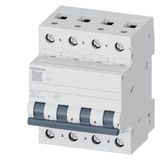 SIEMENS 5SL3410-7YA Otomatik Sigorta 10A C Tipi 4Faz 4,5kA
