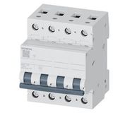 SIEMENS 5SL3425-7YA Otomatik Sigorta 25A C Tipi 4Faz 4,5kA