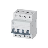 Siemens 5SL3425-7YA Otomatik Sigorta C Tipi 4 Faz 25 Amper 4,5kA