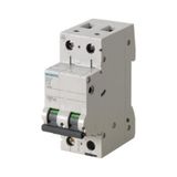 Siemens 5SL4202-7 10kA 2A 2 Fazlı C Tipi Yavaş Karakterli Otomat Anahtarlı Otomatik Sigorta