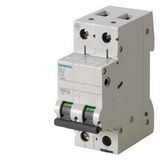 Siemens 5SL4216-7 10kA 16A 2 Fazlı C Tipi Yavaş Karakterli Otomat Anahtarlı Otomatik Sigorta