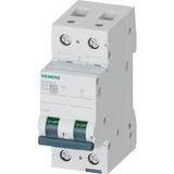 Siemens 5SL6220-7 Otomatik Sigorta C Tipi 20 Amper 2 Faz 6ka 70 mm - Gri