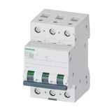 Siemens 5Sl6306-7Ya Otomatik Sigorta Classic C Tipi 6 Amper 3 Faz 6Ka 70 Mm