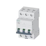 Siemens 5Sl6325-7 | 3 Faz 25A C Tipi 6Ka Trifaze Otomatik Sigorta