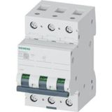 Siemens 5SL6332-7YA Otomatik Sigorta Classic C Tipi 32 Amper 3 Faz 6ka 70 mm - Gri
