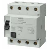 Siemens 5SM3648-6 100A 300mA 400V Kaçak Akım Rölesi