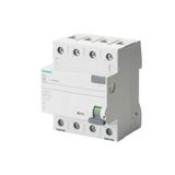 Siemens 5Sv3342-6 A Tipi Trifaze Kaçak Akım Rölesi 30Ma 25A 400V 3 Faz+N