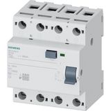 Siemens 5SV3348-6 - 100A 30MA Tip A 4p Kaçak Akım Koruma Rölesi