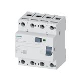 Siemens 5Sv3348-6 A Tipi Trifaze Kaçak Akım Rölesi 30Ma 100A 400V 3 Faz+N