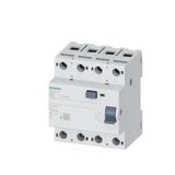 Siemens 5Sv3348-6 Kaçak Akım Rölesi 3X100 Amper 30Ma Tip-A 3F+N 70Mm