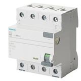 Siemens 5SV3642-6 25A 300MA 400V 3Faz Kaçak Akım Termik Röle